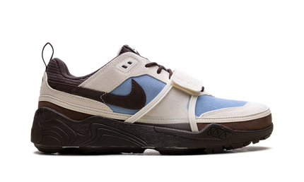 Zachte blauwe Zoom Field Jaxx Travis Scott sneakers van Mijn winkel, gedetailleerd ontwerp en comfortabel voor dagelijks gebruik.