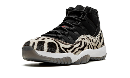 Dames Air Jordan 11 WMNS "Animal Instinct" schoenen met zwart en dierenpatroon, sportieve sneaker van Mijn winkel
