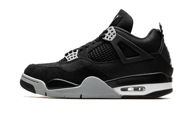 Air Jordan 4 "Black Canvas"