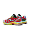 CAPE EXCLUSIVES Saucony ProGrid Triumph 4 sneakers met bloemenmotief en groene details, sportieve schoenen voor dames