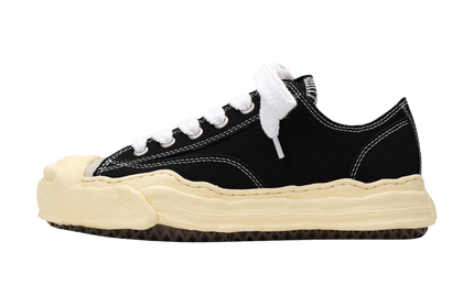 Maison Mihara Yasuhiro Hank Vintage Sole Canvas Low Black