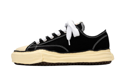 Maison Mihara Yasuhiro Peterson OG Vintage Sole Canvas Low Black