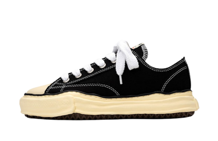 Maison Mihara Yasuhiro Peterson OG Vintage Sole Canvas Low Black