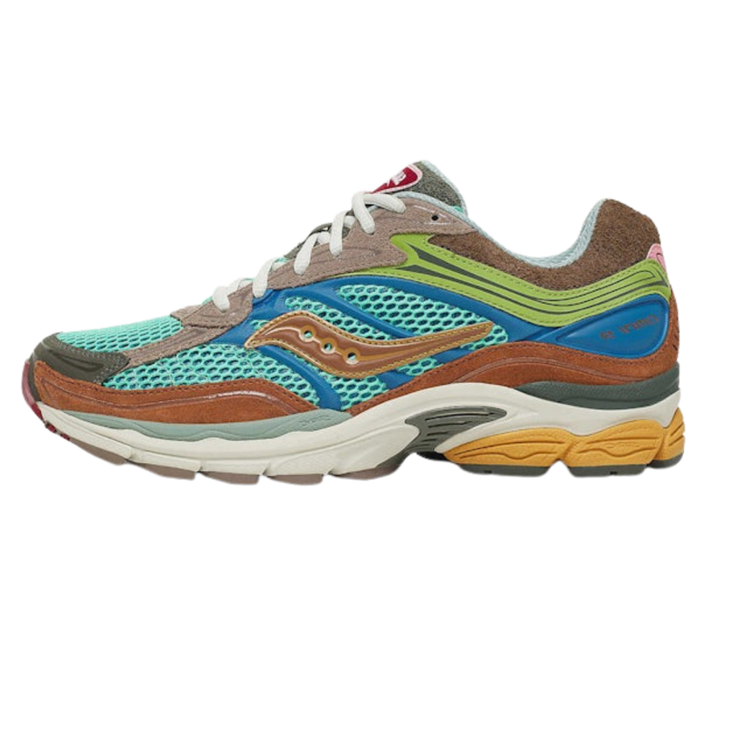 CAPE EXCLUSIVES Saucony ProGrid Omni 9 sneakers met sportieve ontwerp en ademende materialen, geschikt voor sport en casual gebruik