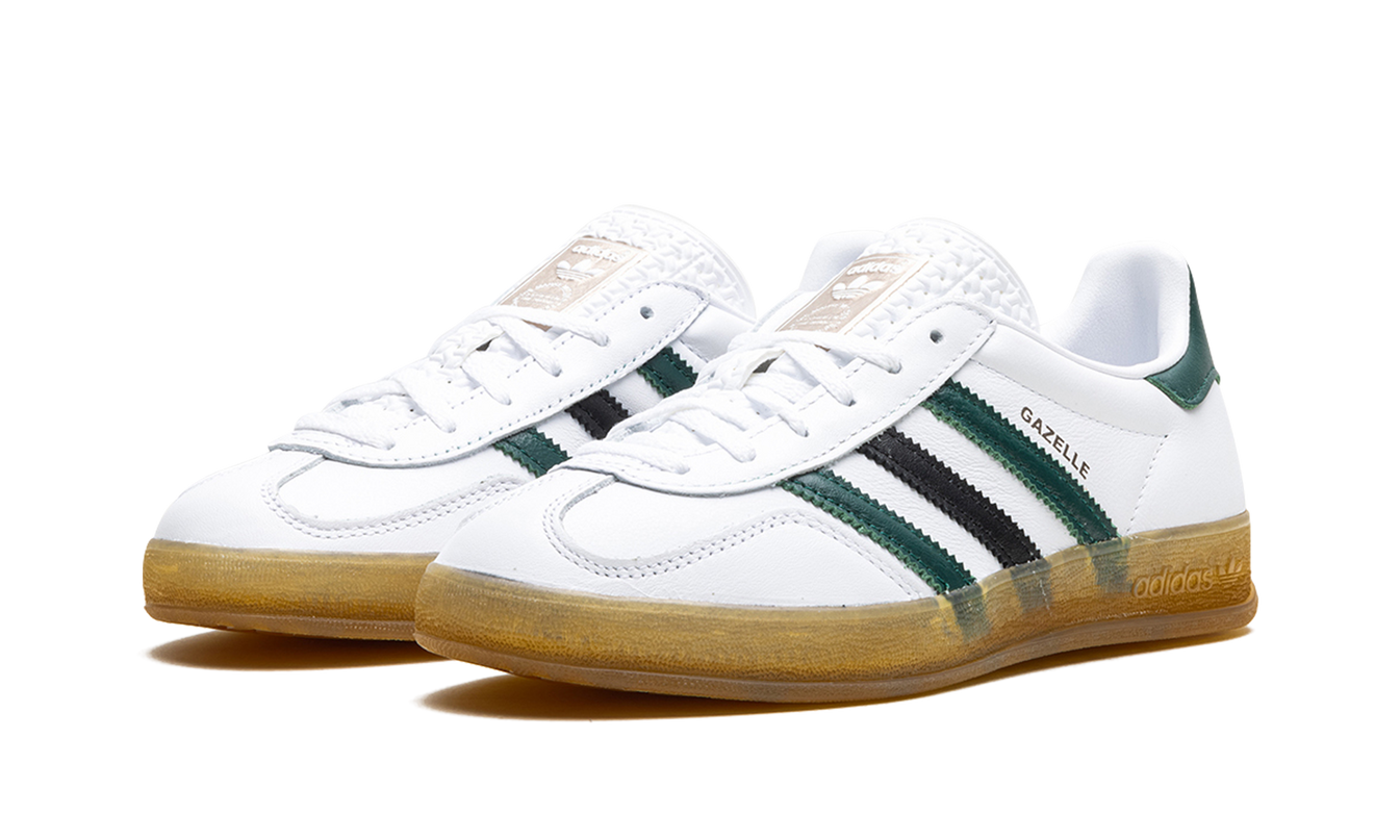 Dames Adidas Gazelle Indoor sneakers in Collegiate Green, comfortabele groene schoenen voor binnengebruik