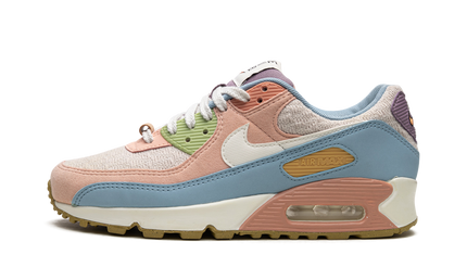 Nike Air Max 90 SE dames sportschoenen met zongekleurd ontwerp en comfortabele demping, Nike Air Max 90 SE WMNS schoenen
