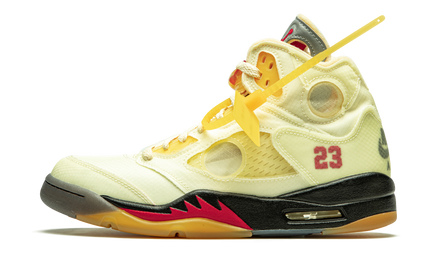 Witte Air Jordan 5 Retro SP 
