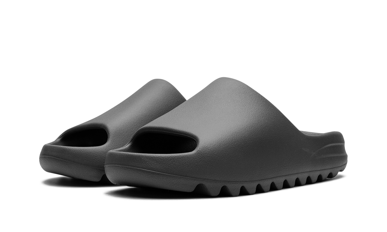 Yeezy Slide "Granite" sneakers in grijs met schuimrubberzool, casual slip-on schoenen van Mijn winkel