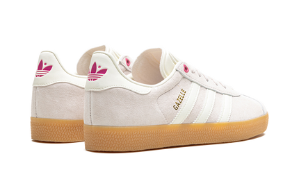 Dames Adidas GAZELLE schoenen in rood en wit voor Valentijnsdag 2024, casual sneakers met opvallend design